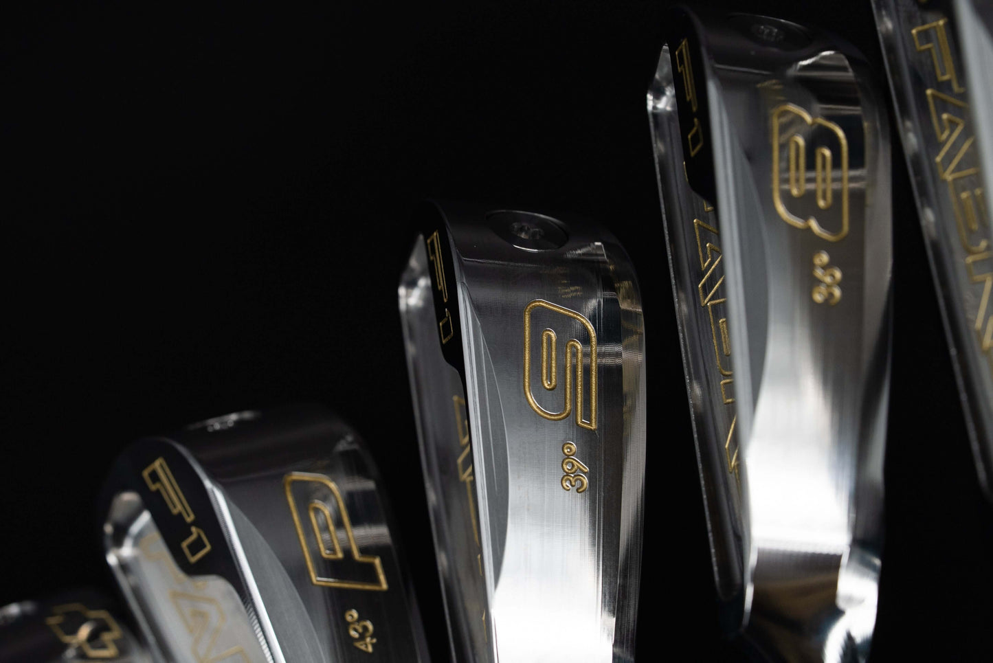 Fabre F1 Irons close-up view showcasing premium design and craftsmanship.